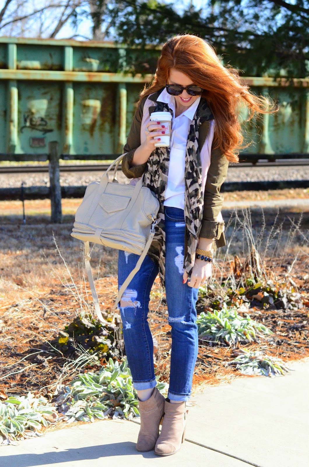 Weekend Layers... Jimmy Choos & Tennis Shoes