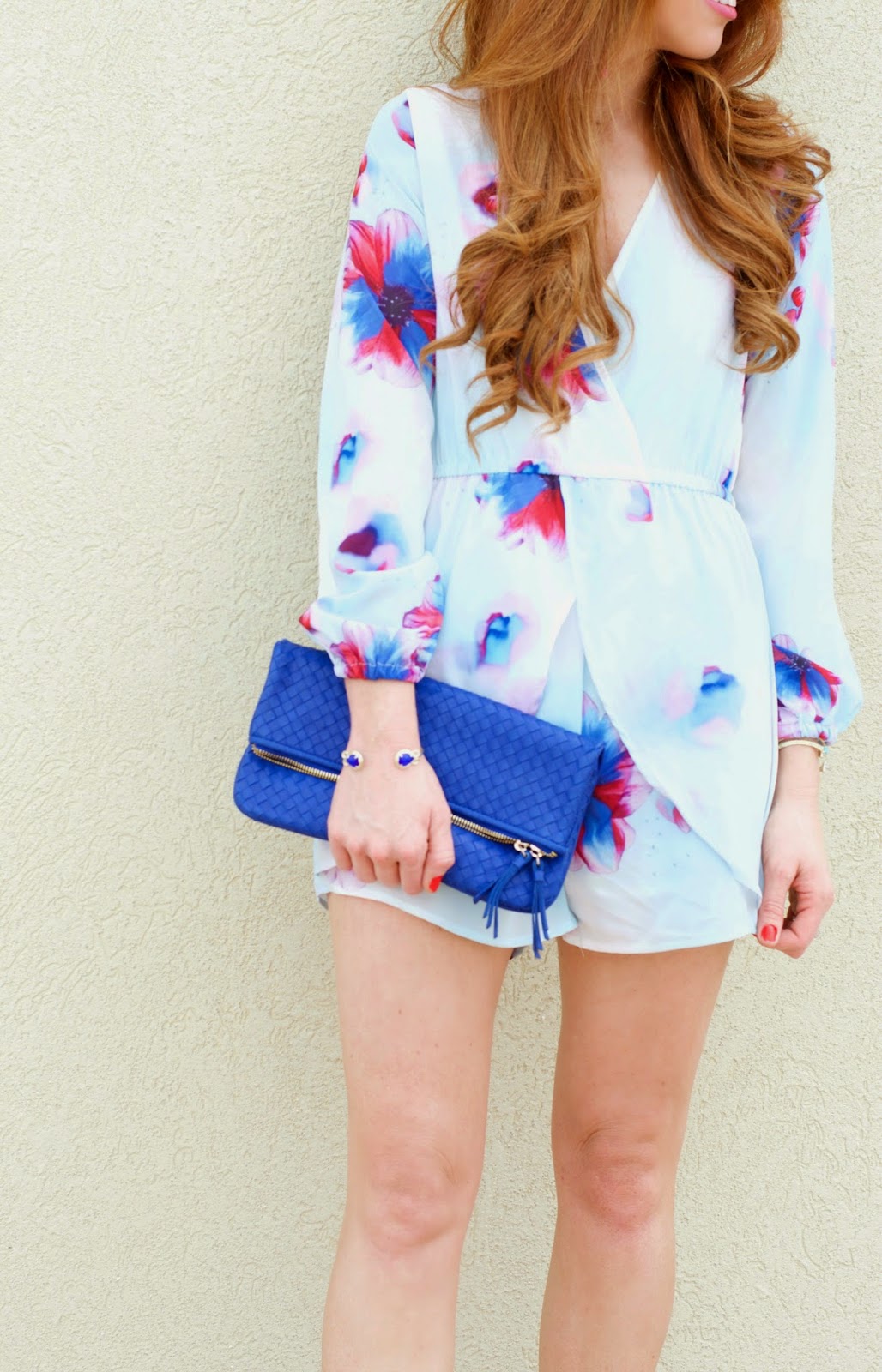 Printed Romper - Jimmy Choos & Tennis Shoes