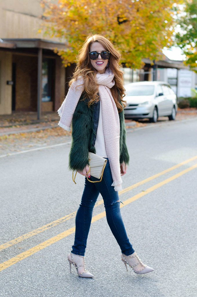 Blush and Olive Green - Jimmy Choos & Tennis Shoes