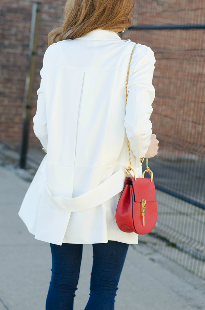 blazer with tennis shoes