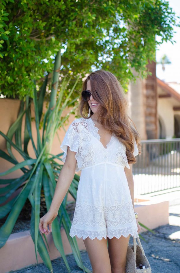 Last Call For Me Butter Soft Collar Tennis Romper main image 1