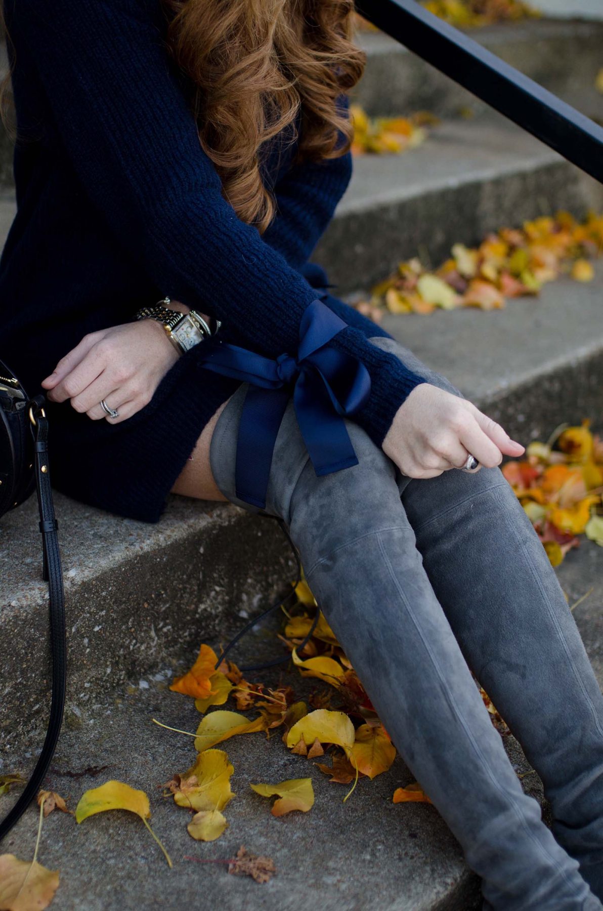 Bow Sweater Dress