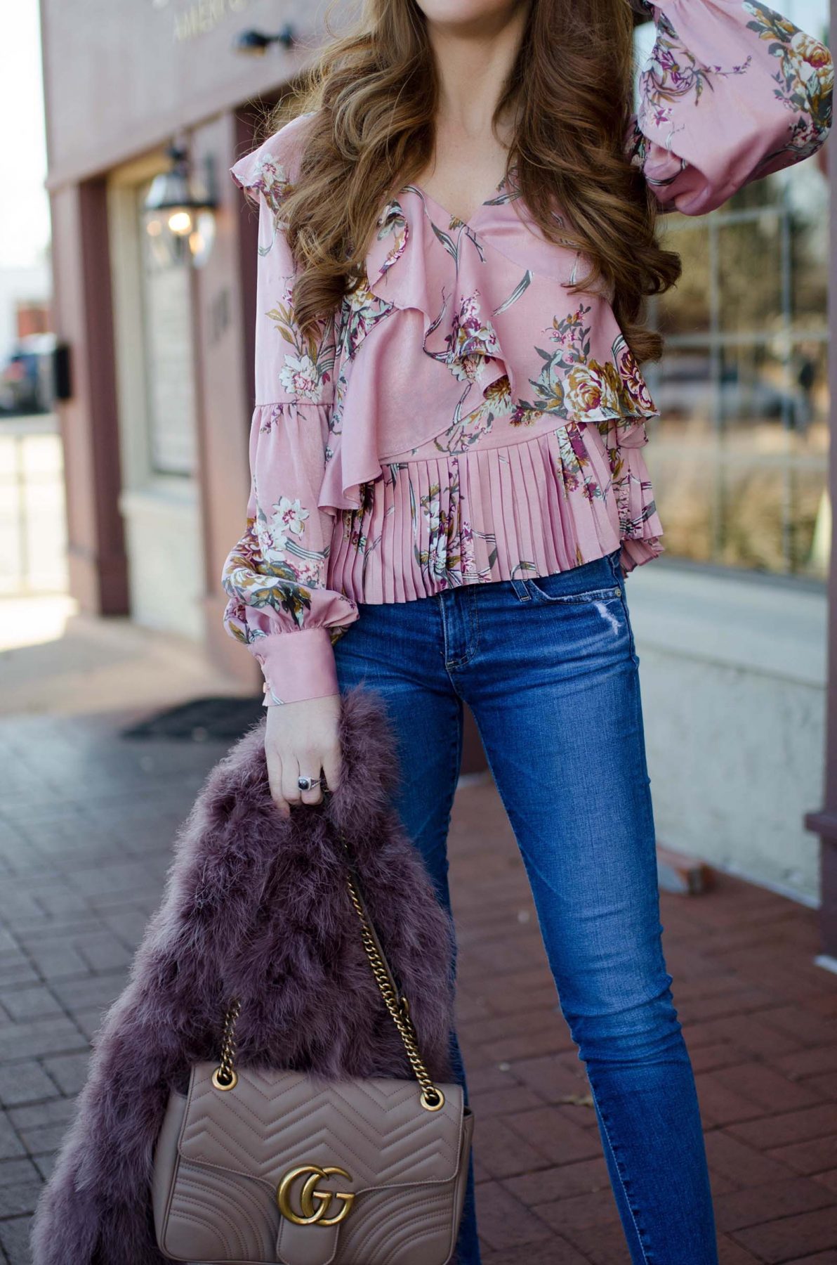 The Perfect Spring Floral Top - Jimmy Choos & Tennis Shoes