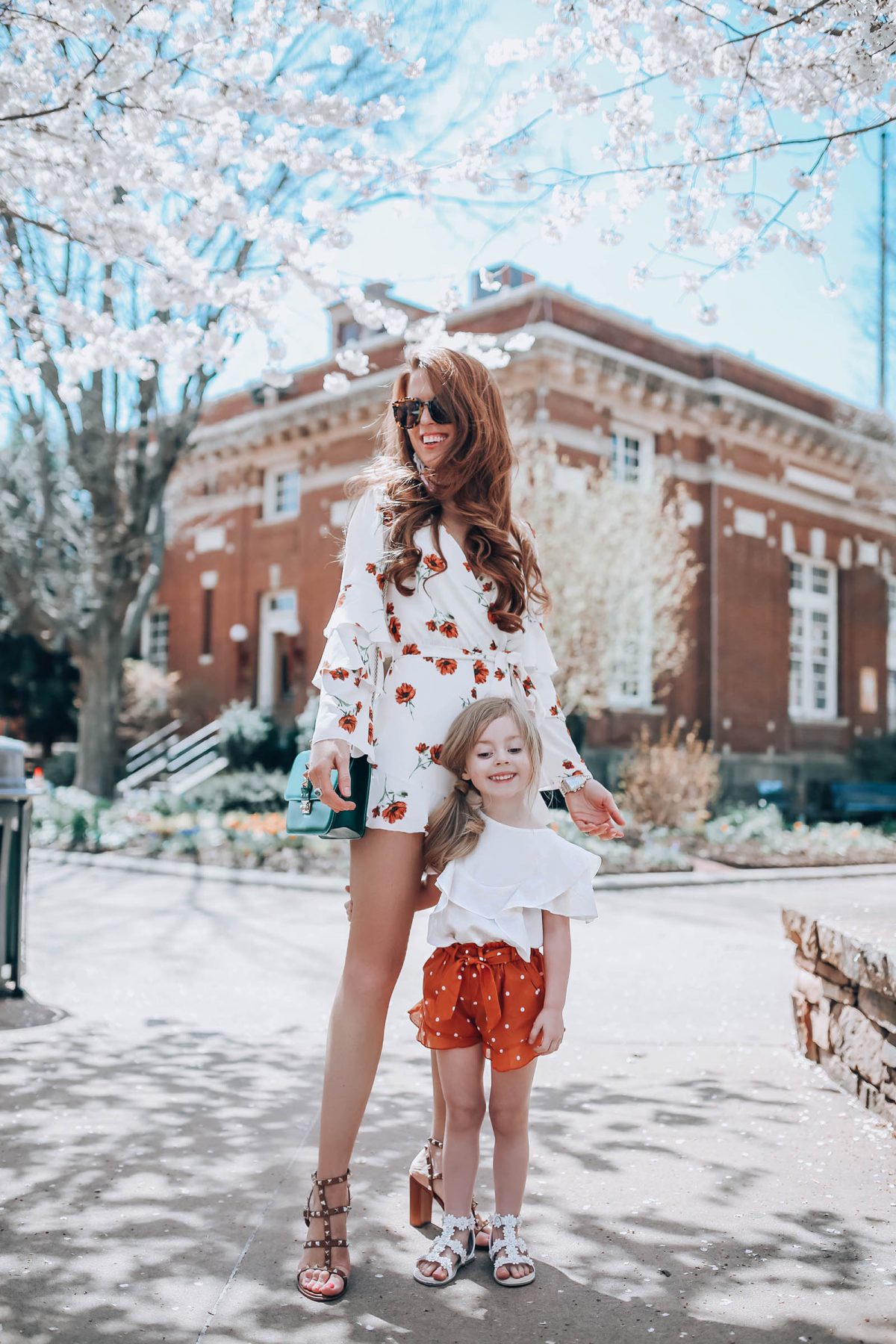 Spring Mommy and Me Outfits Jimmy Choos & Tennis Shoes