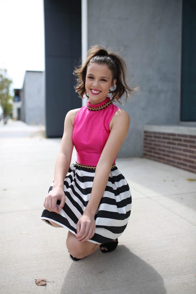 Styling my Niece for Jimmy Choos & Tennis Shoes