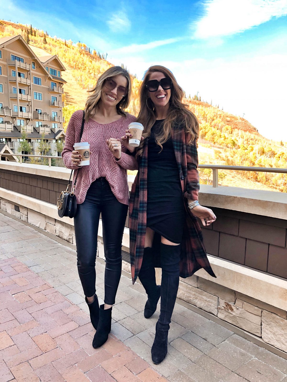 Park City Outfit Recap Jimmy Choos & Tennis Shoes