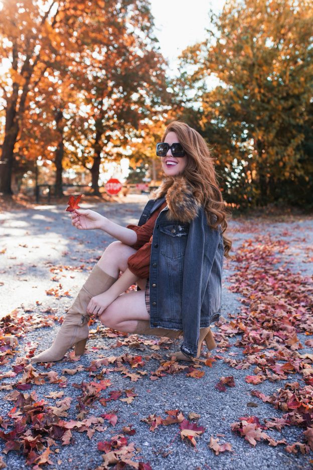 Fall Weekend Outfits - Jimmy Choos & Tennis Shoes