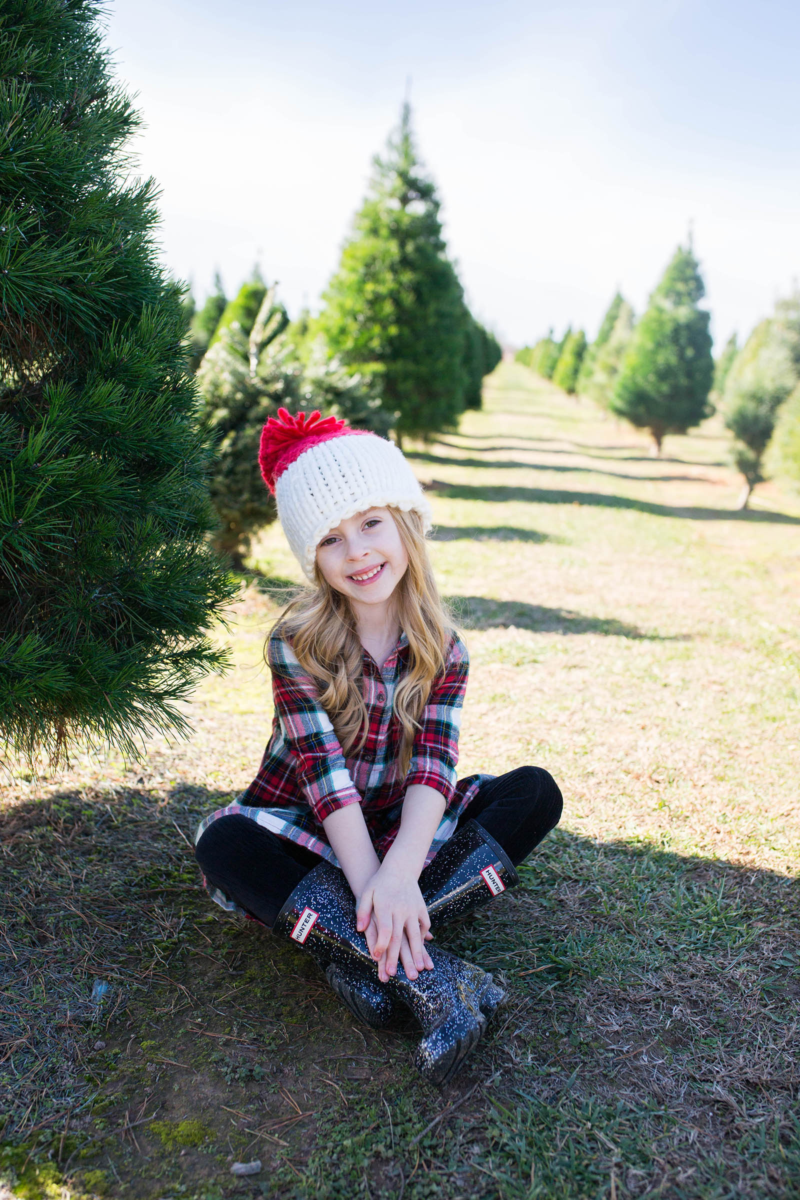 Holiday Traditions in our DSW Hunter Boots Jimmy Choos & Tennis Shoes